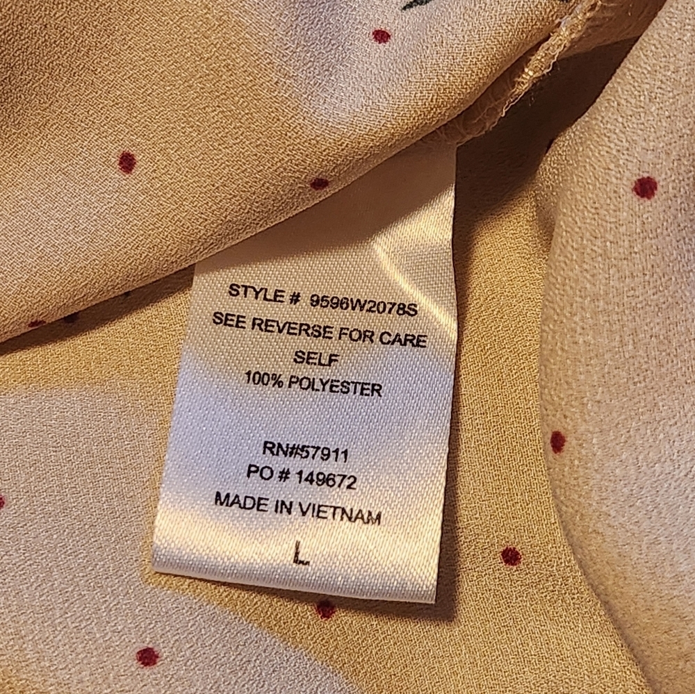 Superfoxx Floral Open Back Midi Dress Size L Summer - Picture 5 of 9